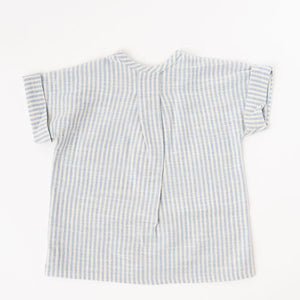 Popover Shirt in Prairie Stripe