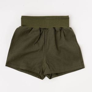 Easy Short in Olive Linen