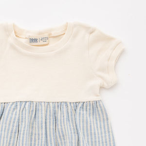Playground Dress in Prairie Stripe
