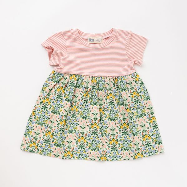 Playground Dress in Spring Blooms