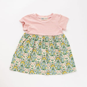 Playground Dress in Spring Blooms