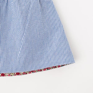 Reversible Skirt in Azure Posy