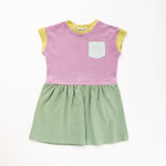 Load image into Gallery viewer, Casual Dress in Sorbet Colorblock
