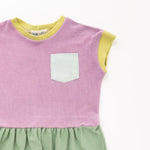 Load image into Gallery viewer, Casual Dress in Sorbet Colorblock
