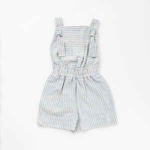 Knotted Shortsuit in Prairie Stripe
