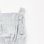Load image into Gallery viewer, Knotted Shortsuit in Prairie Stripe

