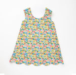 Load image into Gallery viewer, Scalloped Dress in Summer Wildflowers
