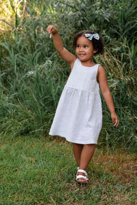 Weekend Dress in Prairie Stripe