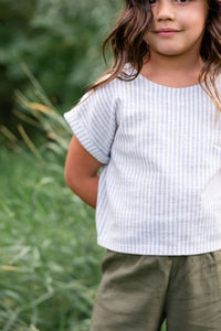 Day Shirt in Prairie Stripe