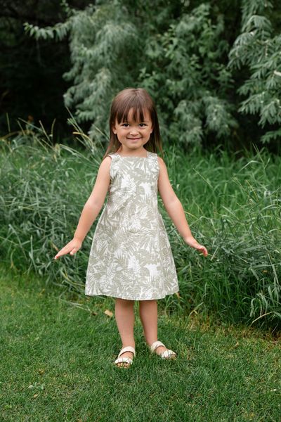 Beach Dress in Palm