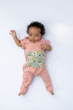 Load image into Gallery viewer, Zipper Romper in Spring Blooms
