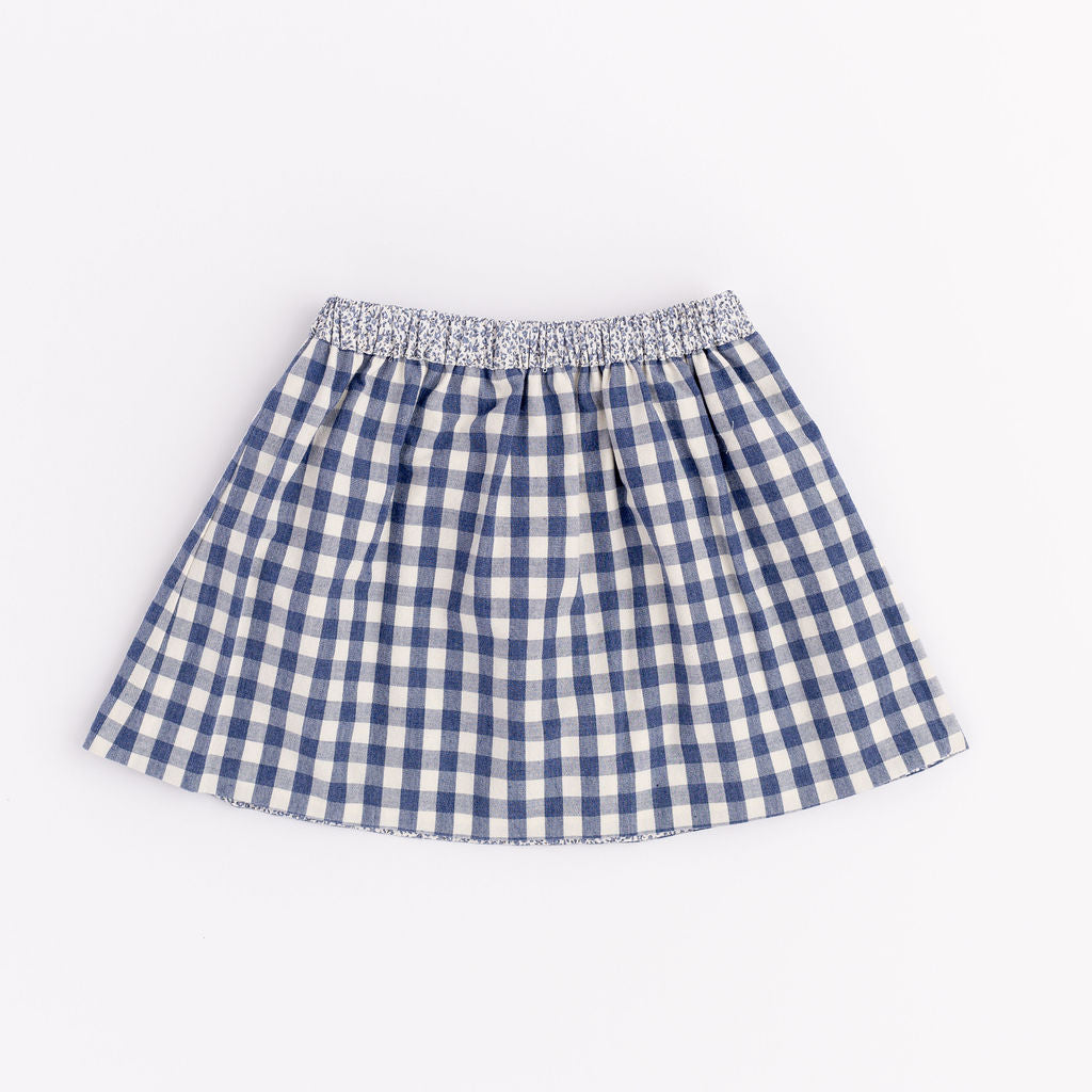 Reversible Skirt in Inkberry