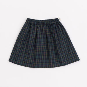 Reversible Skirt in Mistletoe Plaid