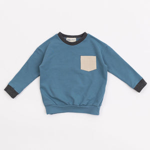 Modern Sweatshirt in Tide