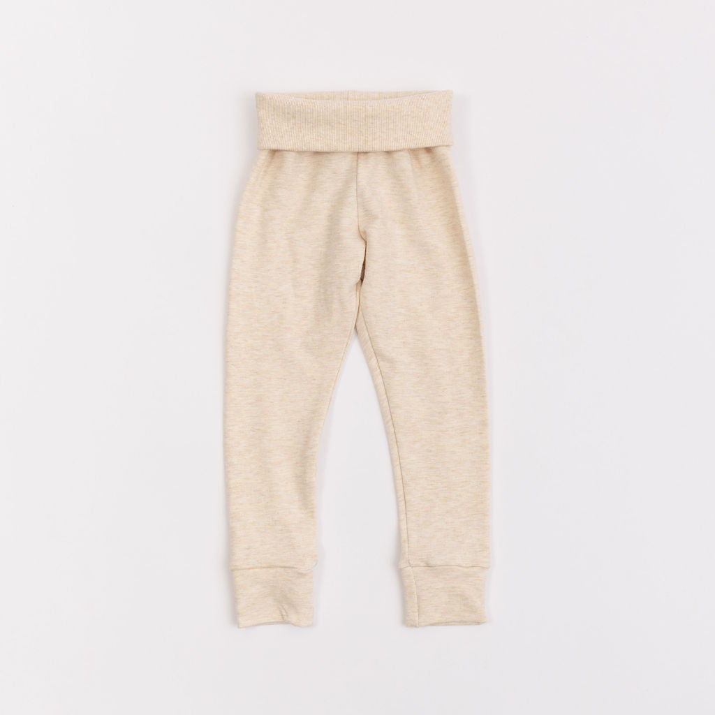 Bamboo Legging in Flax French Terry