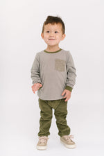 Load image into Gallery viewer, Corduroy Jogger in Olive
