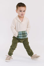 Load image into Gallery viewer, Corduroy Jogger in Olive
