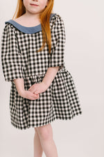 Load image into Gallery viewer, Celebration Dress in Shadow Gingham
