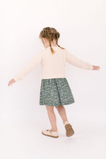 Load image into Gallery viewer, Classic Sweatshirt Dress in Flax Gardenia
