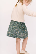 Load image into Gallery viewer, Classic Sweatshirt Dress in Flax Gardenia
