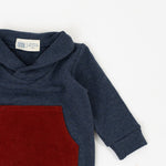 Load image into Gallery viewer, Bamboo Shawl Collar Romper in Evening Rust
