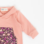 Load image into Gallery viewer, Shawl Collar Romper in Plumrose
