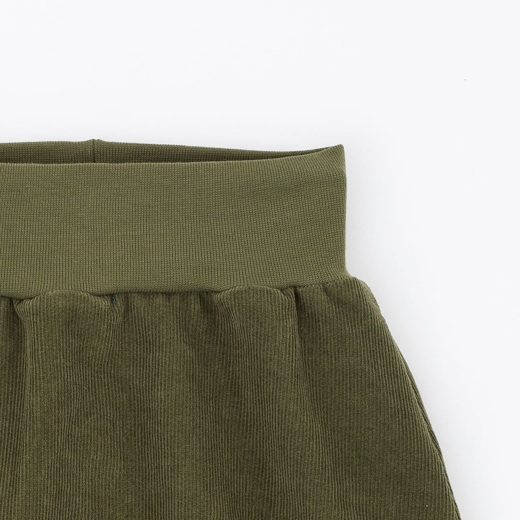 Corduroy Jogger in Olive