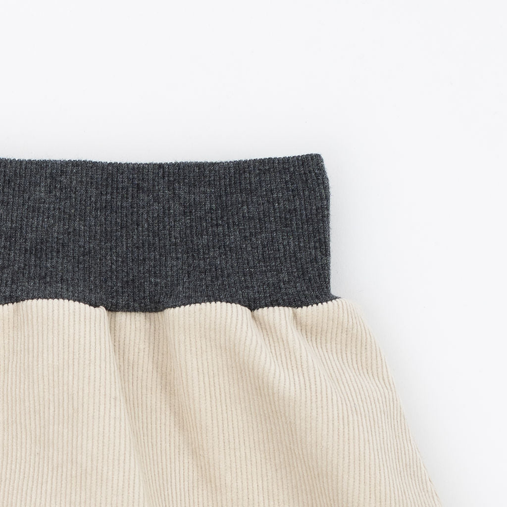 Corduroy Jogger in Pebble