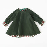 Load image into Gallery viewer, Reversible Swing Tunic in Evergreen Stewart
