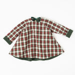 Load image into Gallery viewer, Reversible Swing Tunic in Evergreen Stewart
