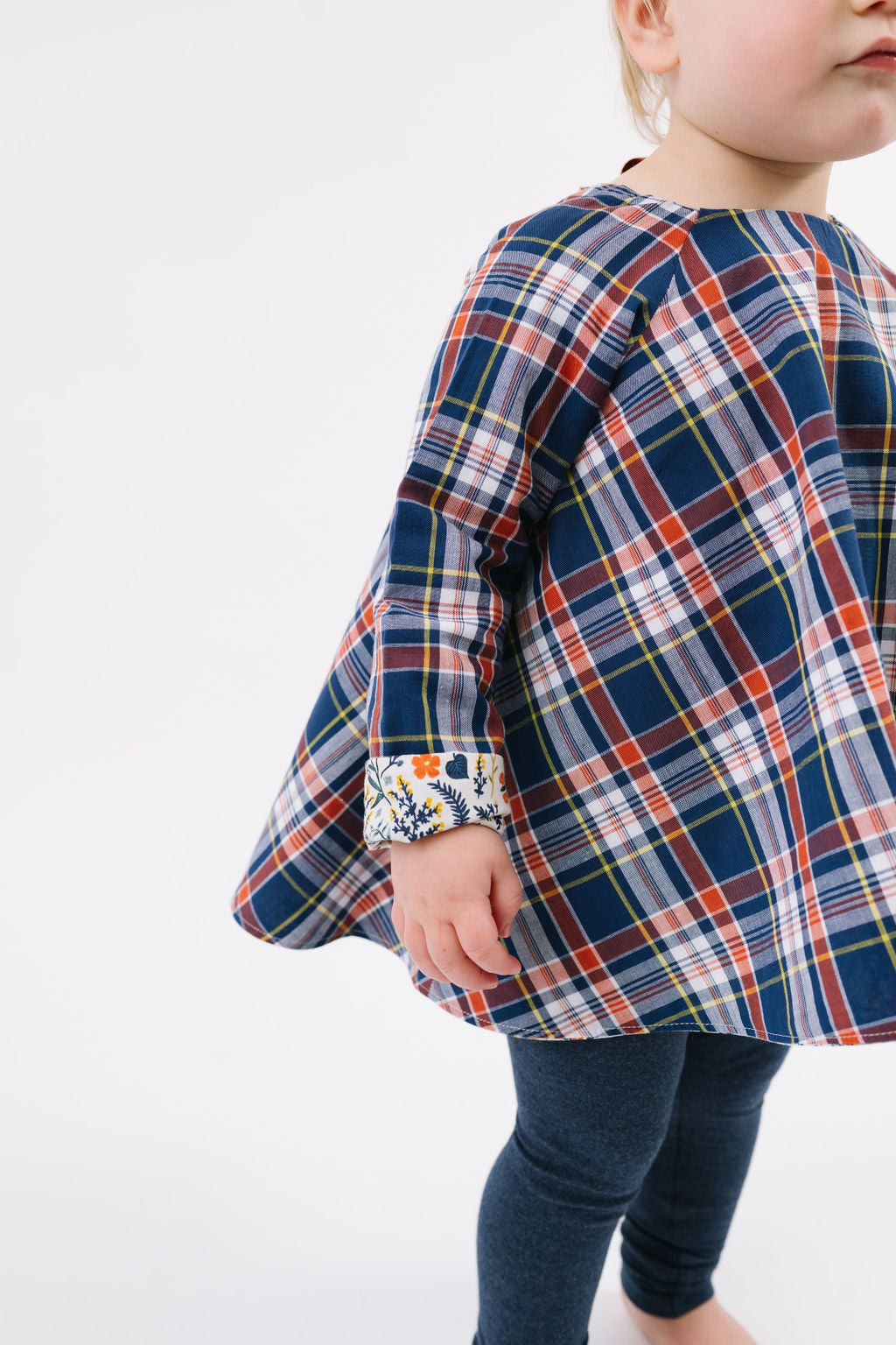 Reversible Swing Tunic in September Fields