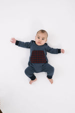 Load image into Gallery viewer, Bamboo Zipper Romper in Evening Rust
