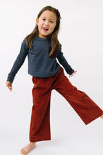 Load image into Gallery viewer, Corduroy Gaucho Pant in Rust
