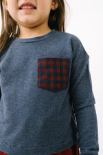 Load image into Gallery viewer, Bamboo Cropped Sweatshirt in Evening Rust
