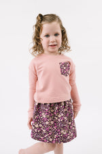 Load image into Gallery viewer, Bamboo Cropped Sweatshirt in Plumrose
