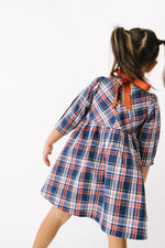 Load image into Gallery viewer, Birthday Dress in September Plaid
