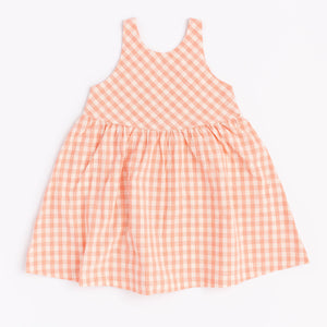 Weekend Dress in Petal Gingham