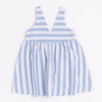 Load image into Gallery viewer, Weekend Dress in Harbor Seersucker
