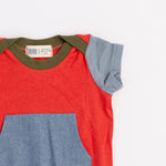 Load image into Gallery viewer, Zipper Romper in Watermelon
