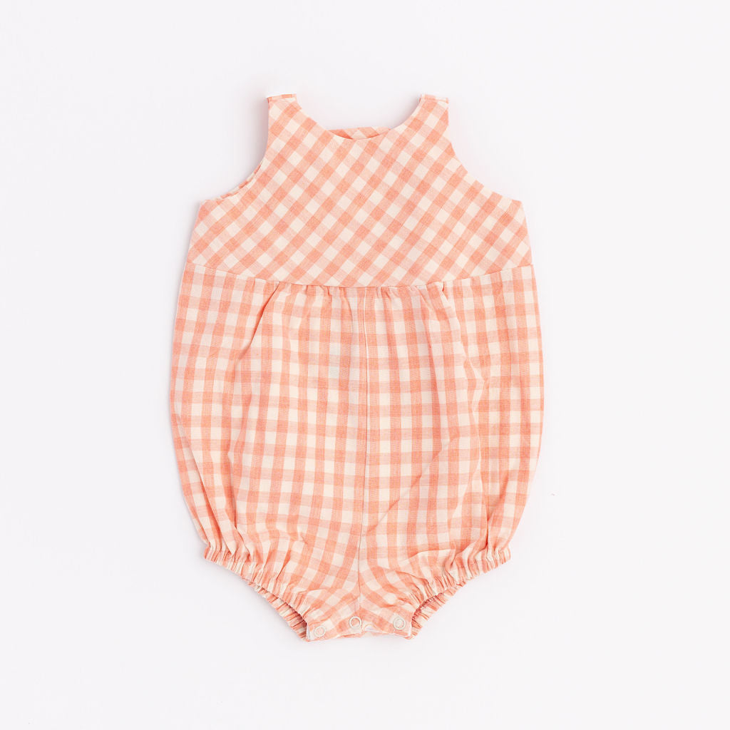 Knotted Bubble in Petal Gingham
