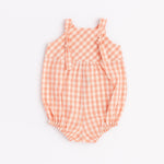 Load image into Gallery viewer, Knotted Bubble in Petal Gingham
