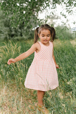 Load image into Gallery viewer, Weekend Dress in Petal Gingham
