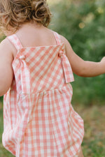 Load image into Gallery viewer, Knotted Bubble in Petal Gingham
