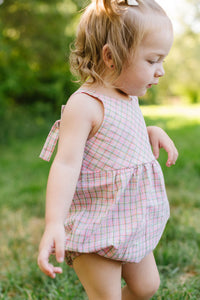 Knotted Bubble in Malibu Plaid