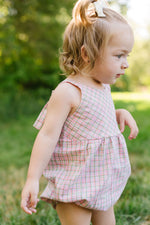 Load image into Gallery viewer, Knotted Bubble in Malibu Plaid

