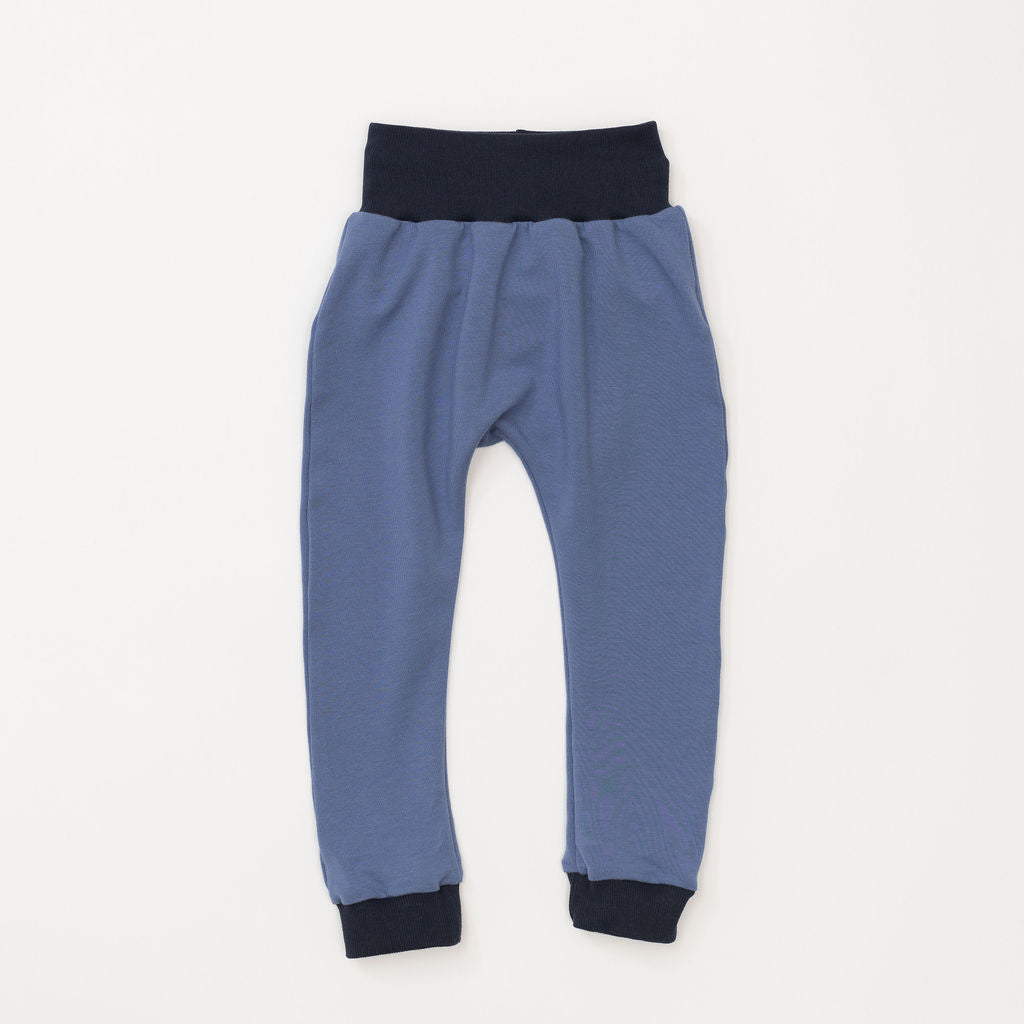 Bamboo Jogger in Cornflower French Terry
