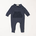 Load image into Gallery viewer, Bamboo Shawl Collar Romper in Evening

