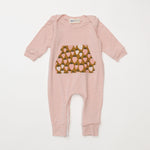 Load image into Gallery viewer, Bamboo Zipper Romper in Autumn Berry
