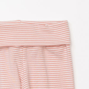 Bamboo Legging in Rose Stripe