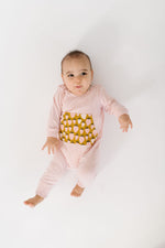 Load image into Gallery viewer, Bamboo Zipper Romper in Autumn Berry
